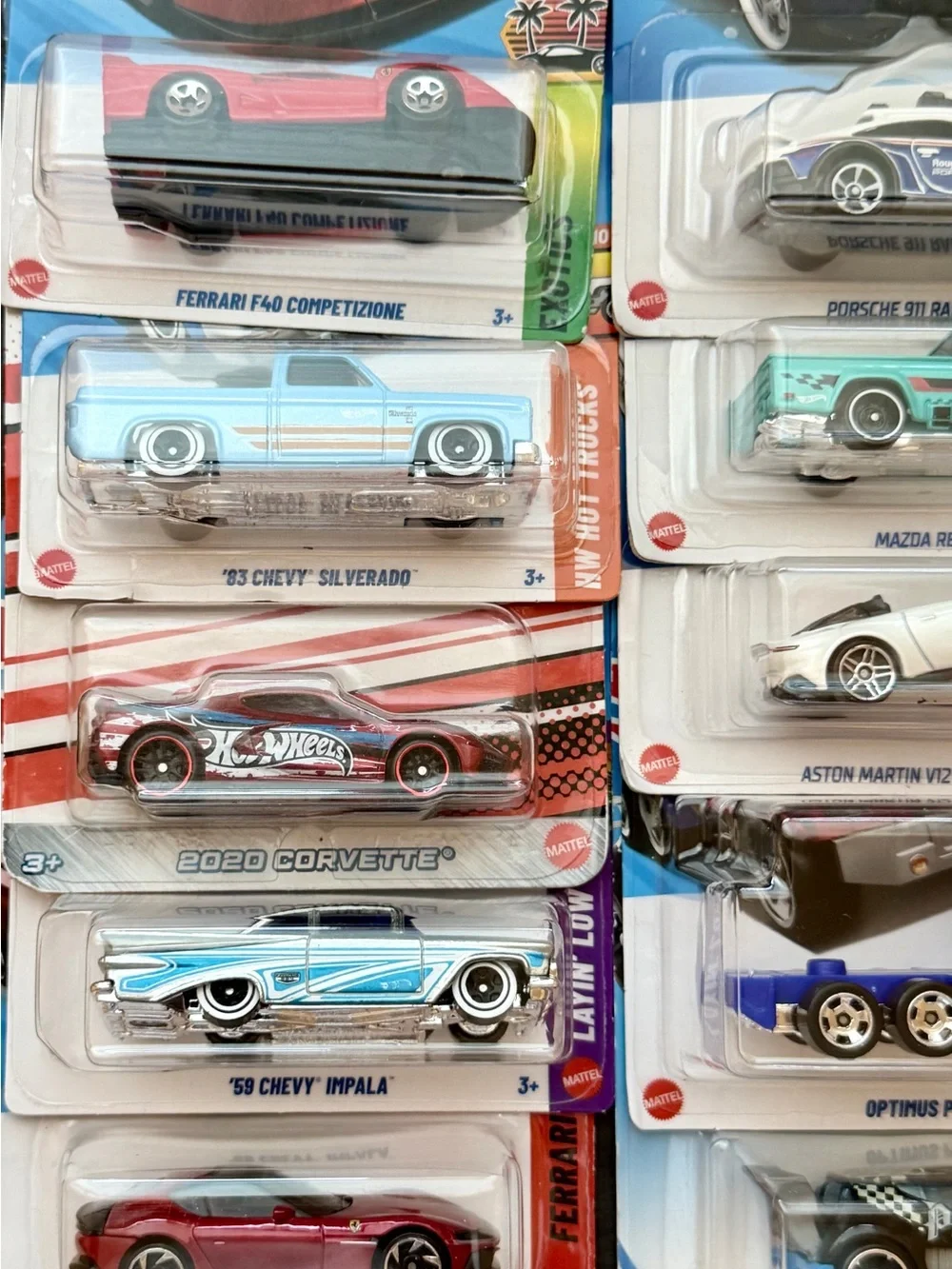Buy one set, get the other for 5.00!  Hot Wheels Lot of 10 Factory Sealed